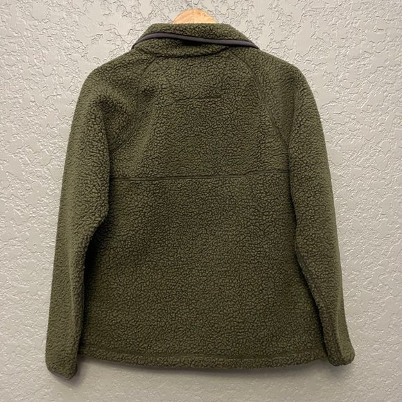 Carhartt Fleece 1/4 Relaxed Fit Fleece Jacket - Basil Heather - Picture 4 of 12